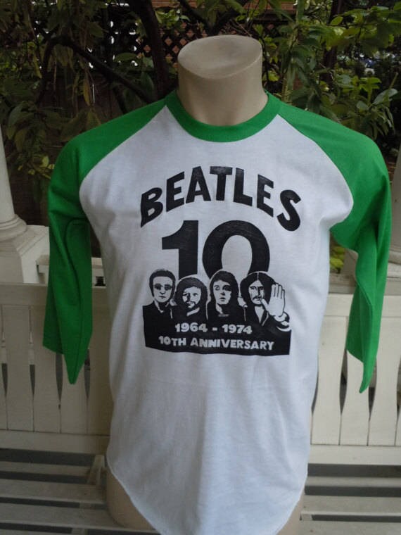 1974 Beatles Single Stitch Shirt | C Licensed By Roach Mens Large | 44 von americanvintageprtld