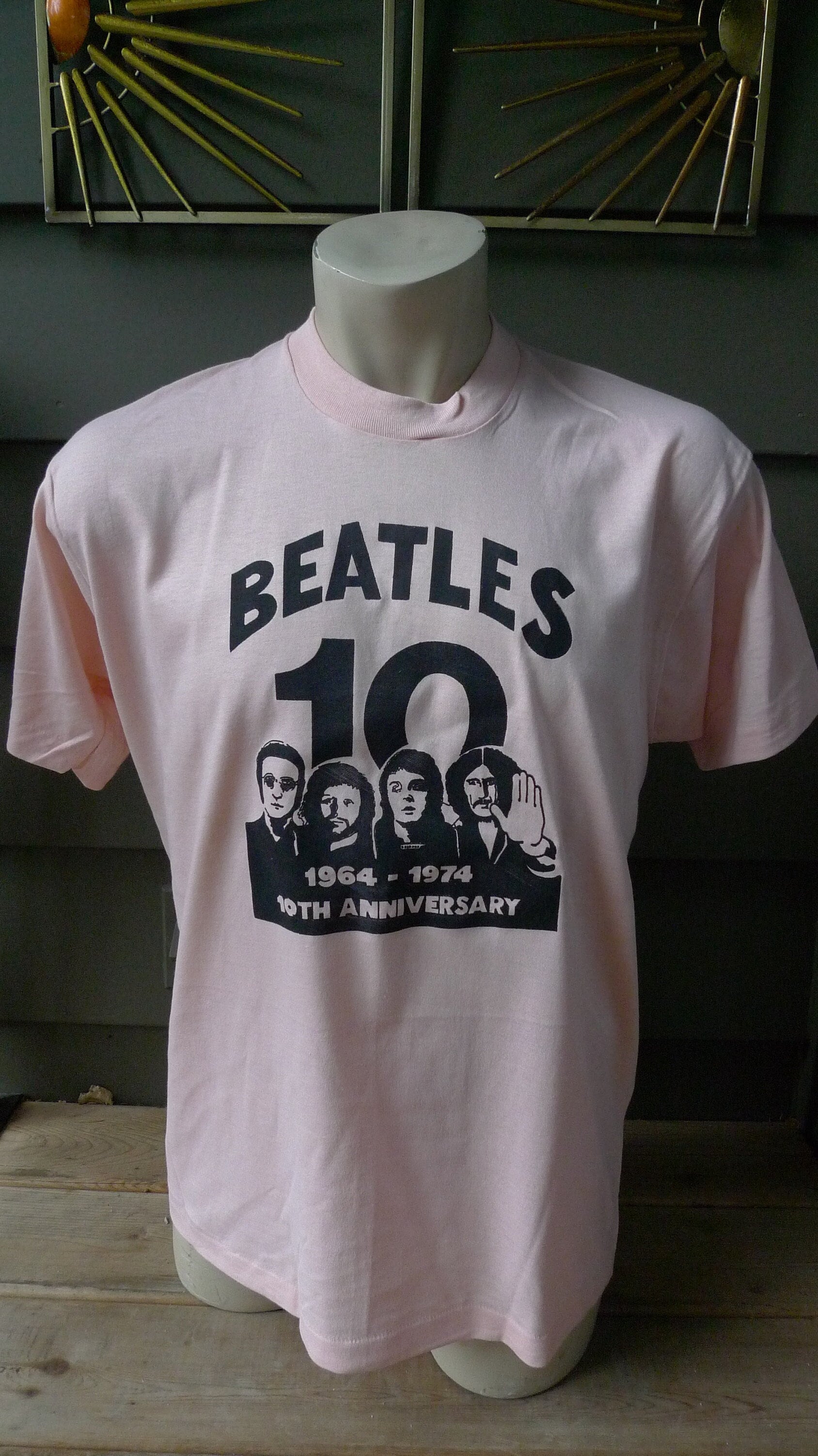 1974 Beatles Single Stitch Shirt | C Lizensiert Von Roach "74 Herren Xl | 46 von americanvintageprtld