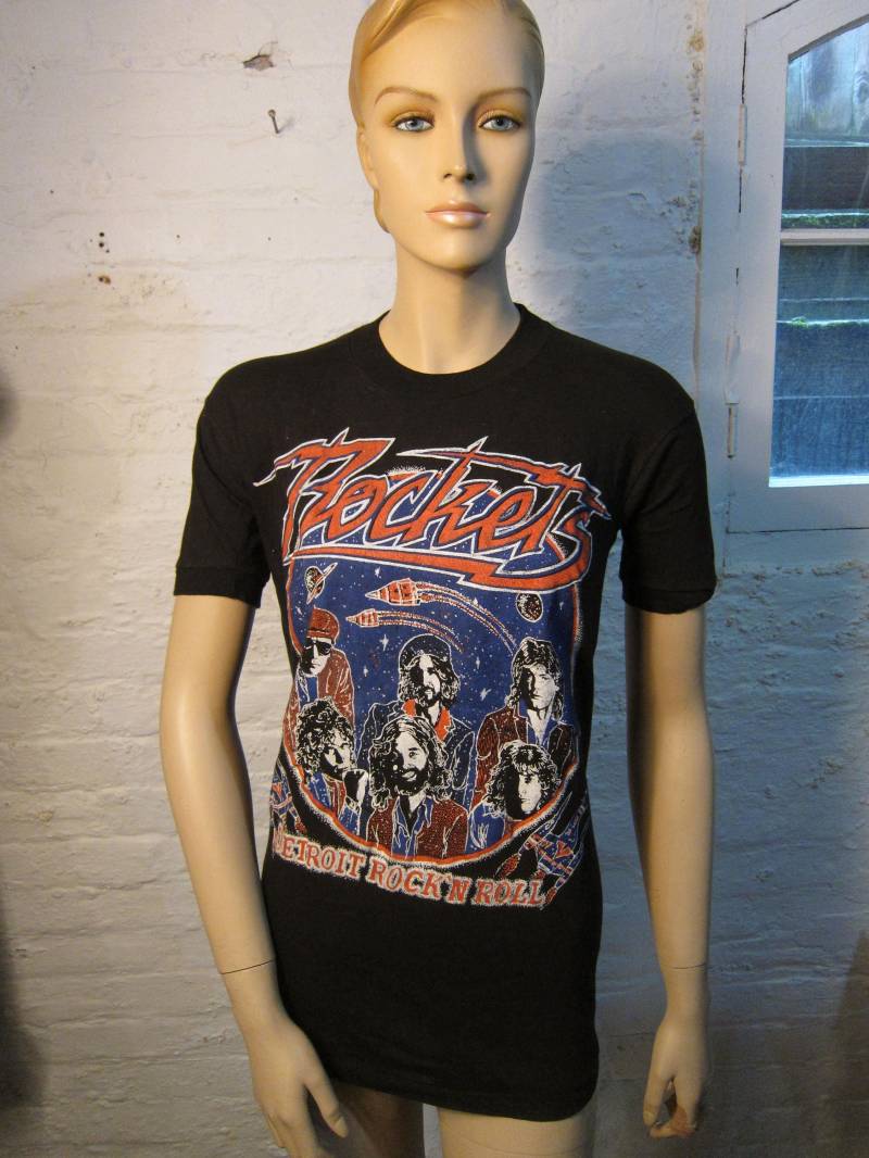 1980 Rockets Concert Single Stitch Shirt Damen Small | 36 von americanvintageprtld