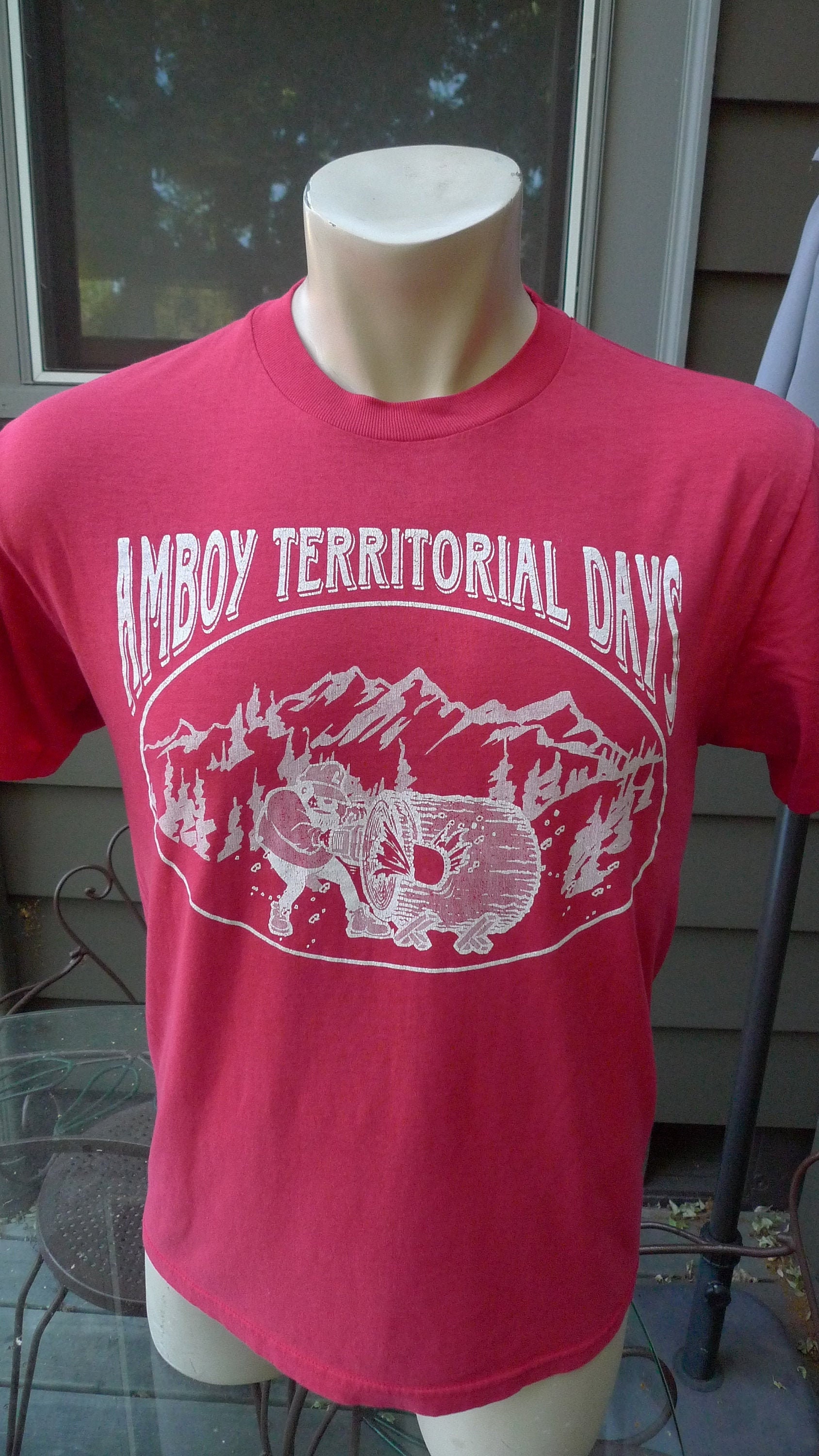 1980Er Jahre Amboy, Washington Territorial Days Shirt Herren Med | 42 von americanvintageprtld