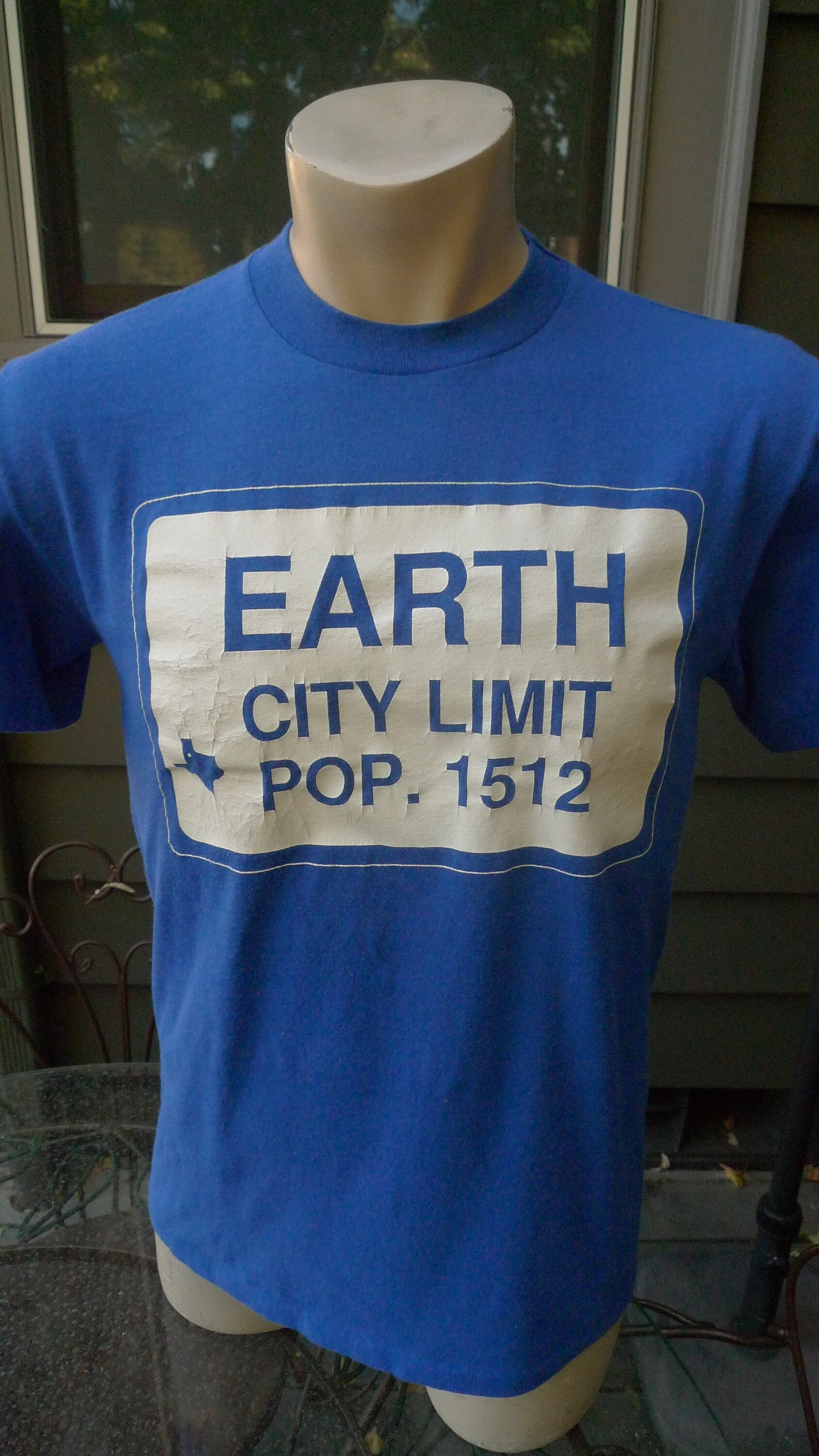 1980Er Jahre Earth, Texas Single Stitch Shirt Herren Medium | 42 1980Er Jahre Earth, Texas Single Stitch Shirt Herren Medium | 42 von americanvintageprtld