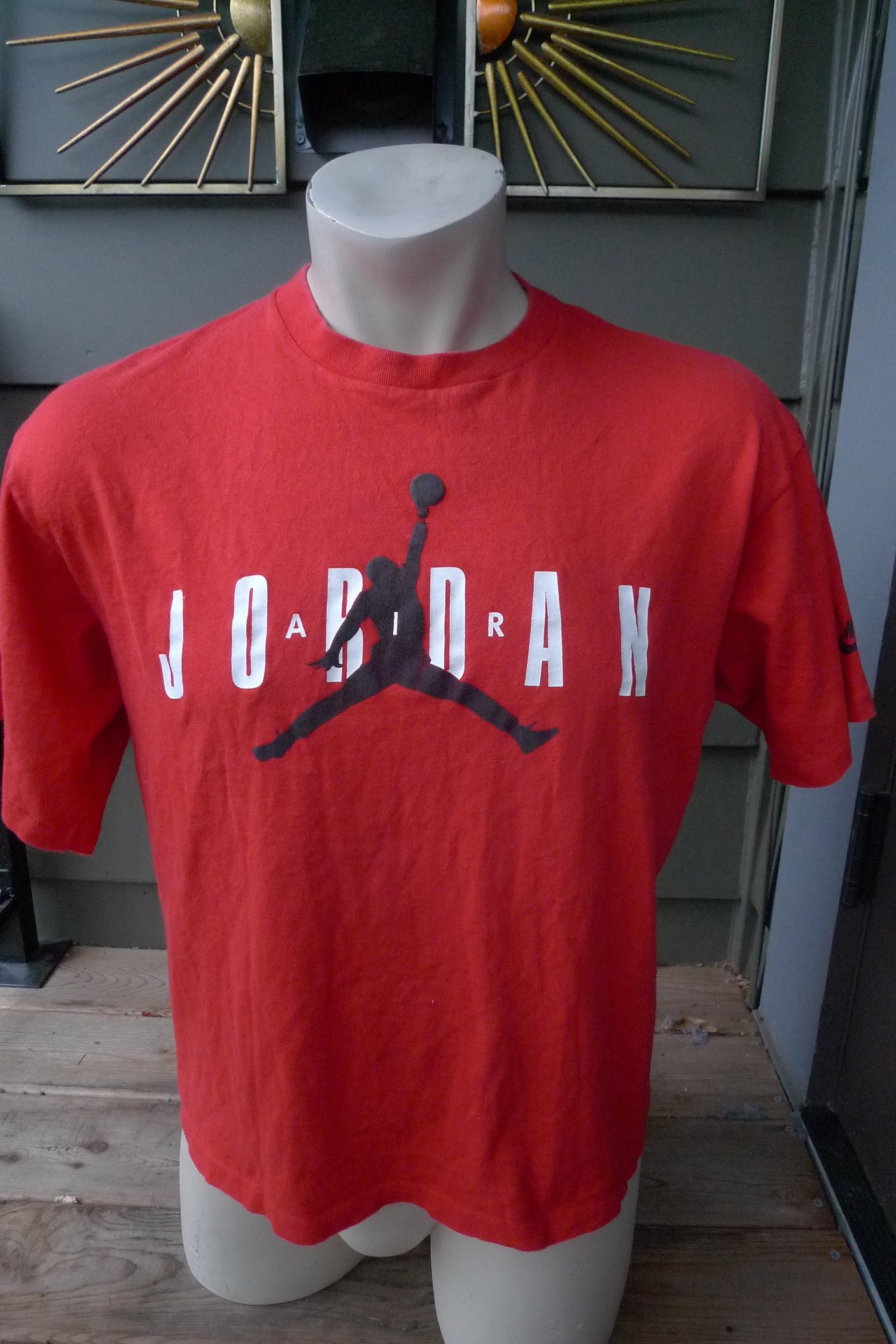 1980Er Jahre Nike Michael Jordan Famous Dunk Single Stitch Shirt Herren L | 46 von americanvintageprtld