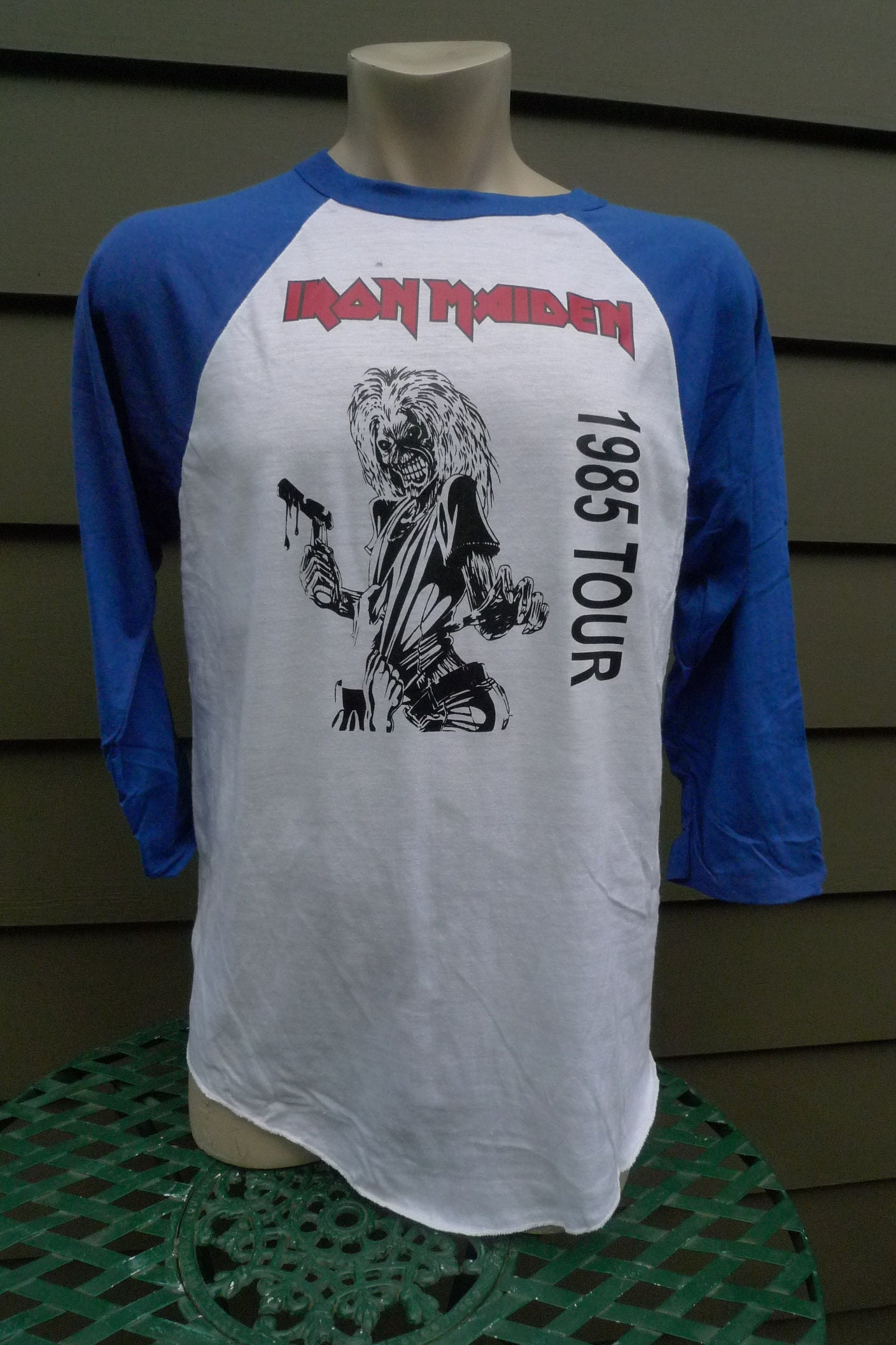 1985 Iron Maiden Single Stitch Shirt | C Licensed By Roach "81 Herren Xl | 47 von americanvintageprtld