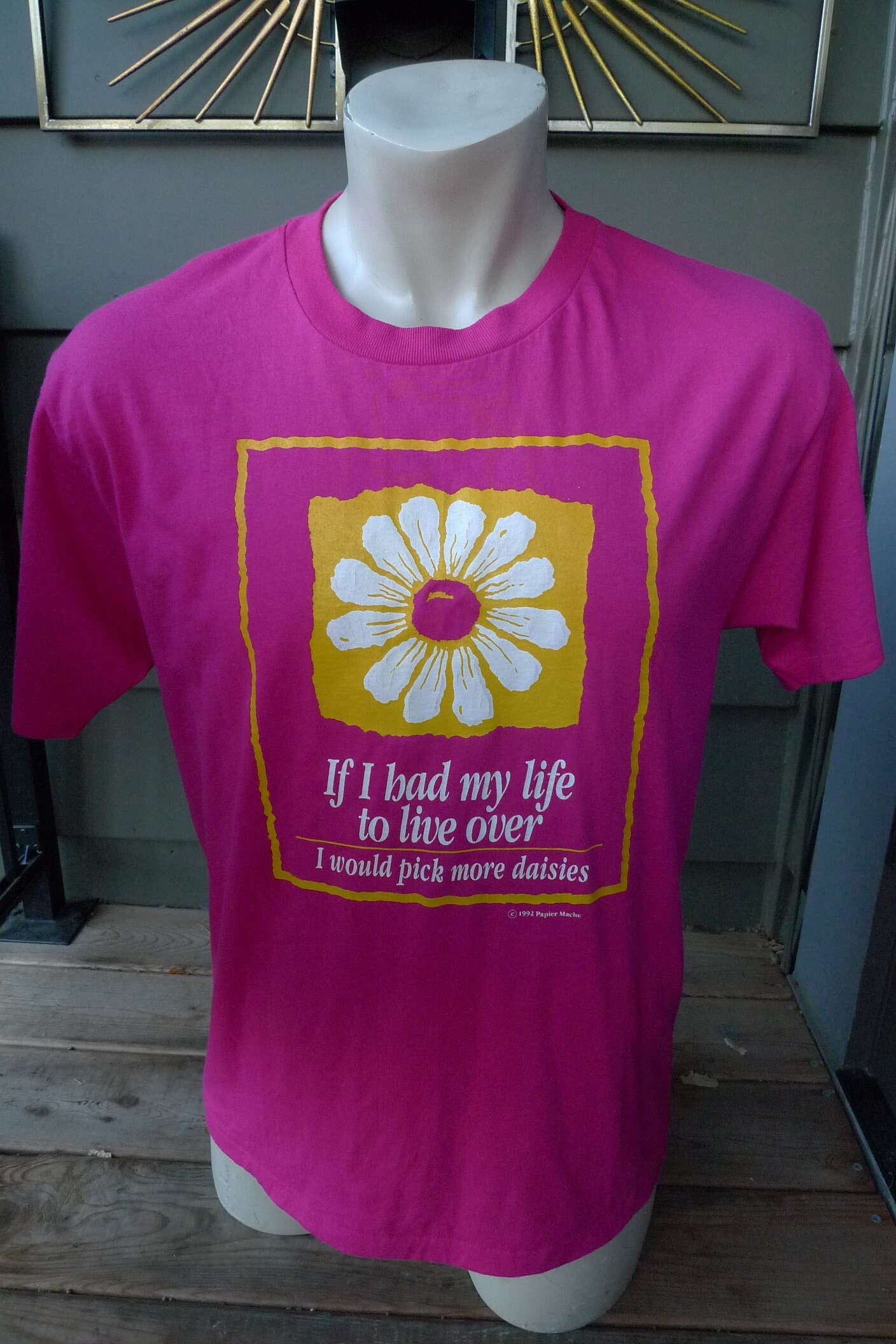 1992 Pick Daisies Life Single Stich Shirt Herren Large | 44 von americanvintageprtld