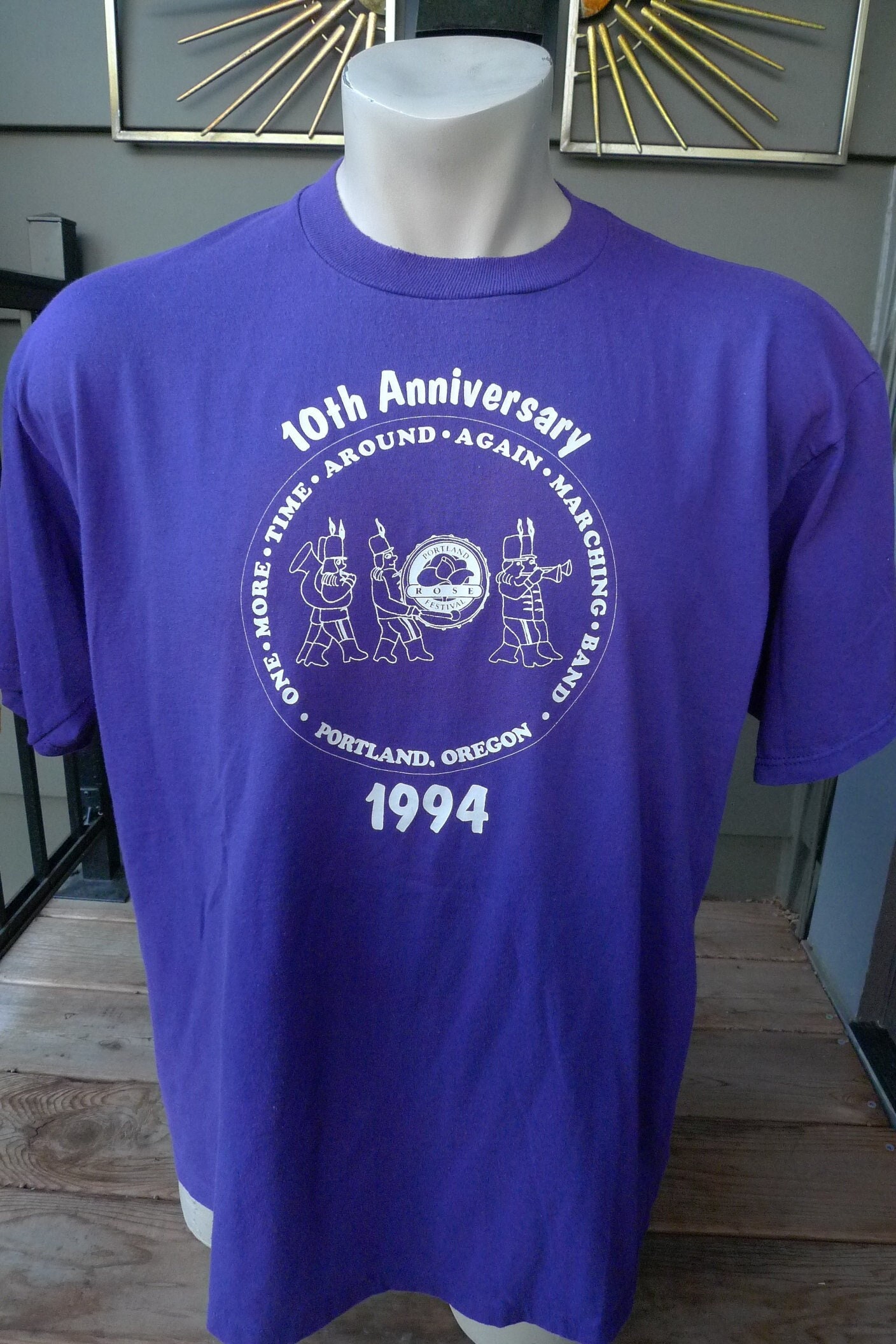 1994 Last Time Around Marching Band | Portland, Oregon Konzert Shirt Herren Xl | 48 von americanvintageprtld