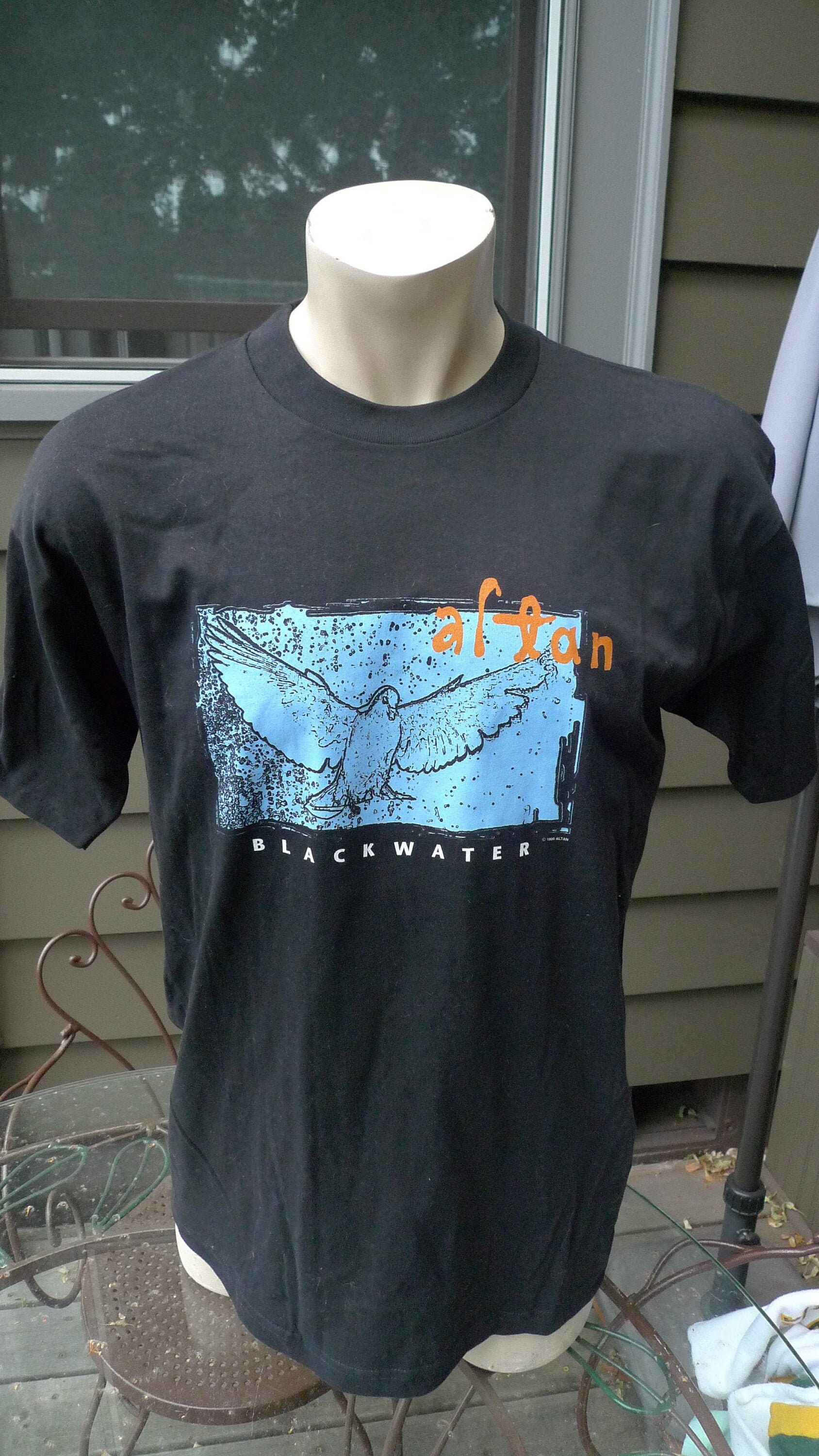 1996 Altan Blackwater Concert Single Stitch Shirt Herren L | 44 von americanvintageprtld
