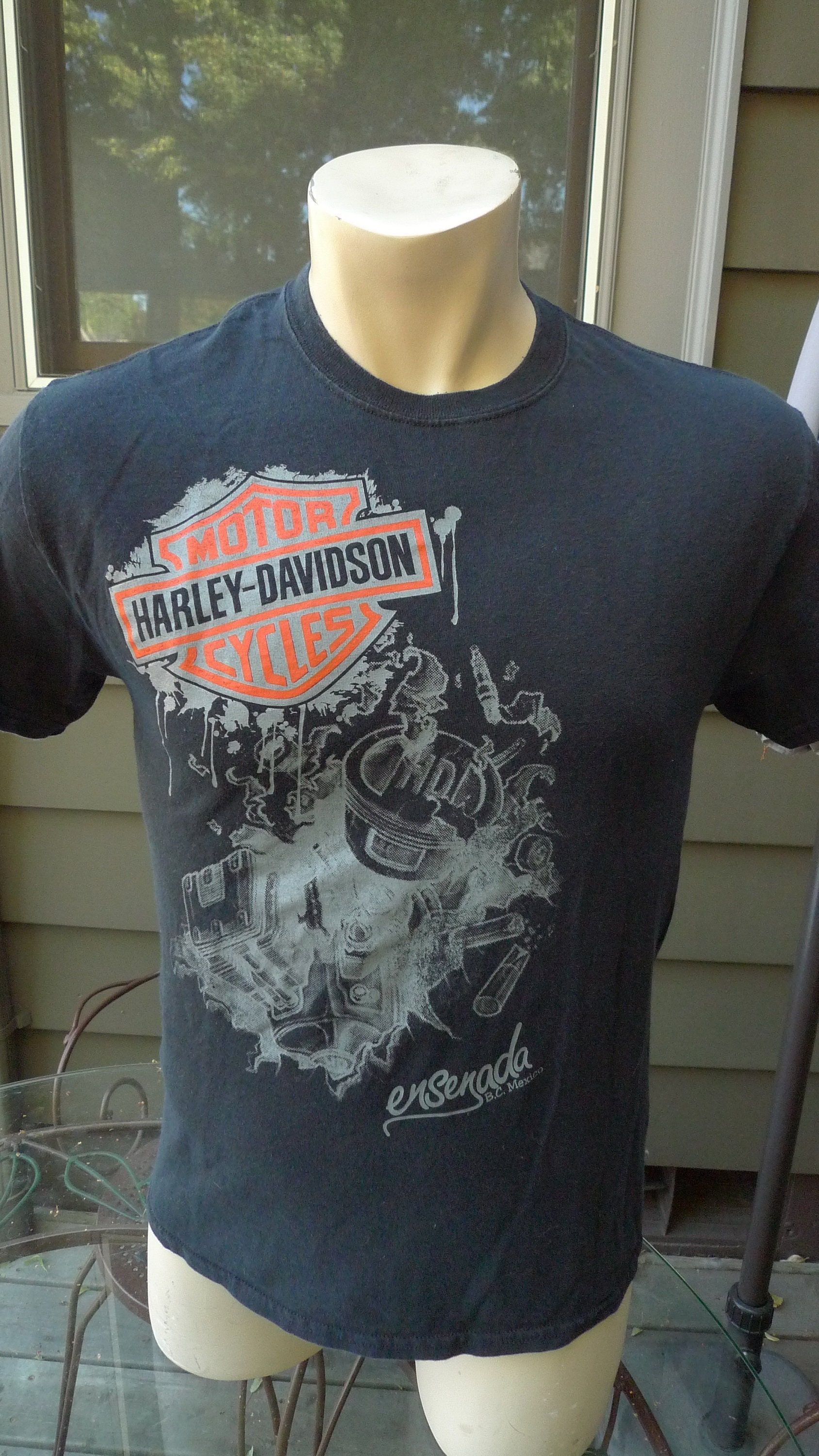 Harley Davidson Shirt | Ensenada, Mexiko Herren Med | 40 von americanvintageprtld