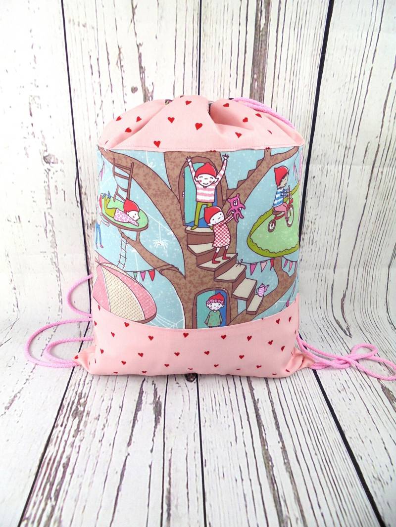 Turnbeutel, Rucksack Für Kinder Beste Freunde von amicarina