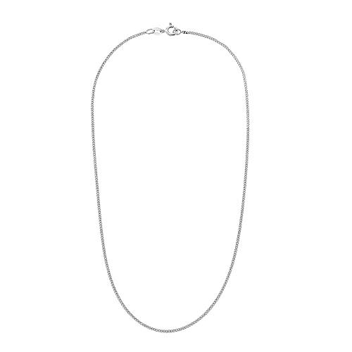 Amor Collier 925 Sterling Silber Damen Halsschmuck, 38 cm, Silber, Kommt in Schmuck Geschenk Box, 2017682 von Amor