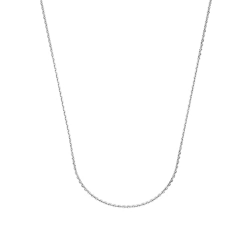 Amor Collier 925 Sterling Silber Unisex Damen Herren Halsschmuck, 50 cm, Silber, Kommt in Schmuck Geschenk Box, 2017486 von Amor