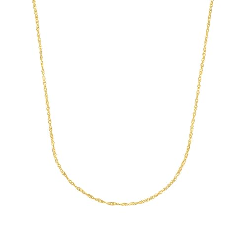 Amor Collier Damen Halsschmuck, 38 cm, Gold, Kommt in Schmuck Geschenk Box, 9198474 von Amor