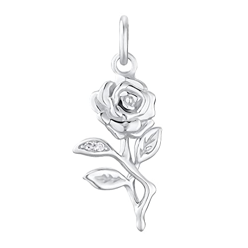 Amor Motivanhänger 925 Sterling Silber Unisex, Damen, Herren Anhänger, Silber, Gold, Kommt in Schmuck Geschenk Box von Amor