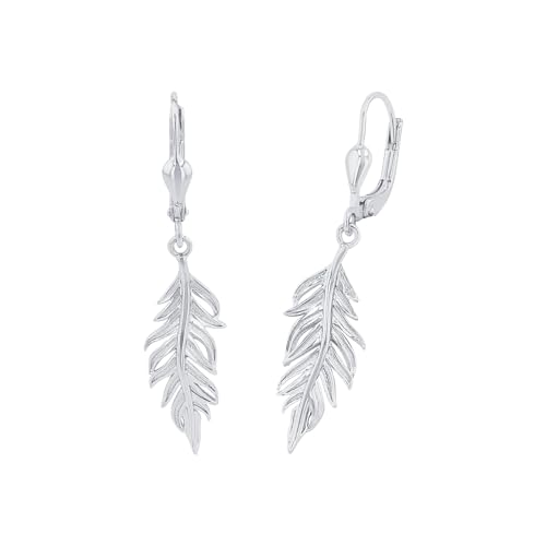 Amor Ohrhänger Damen, onesize, Silber, Kommt in Geschenk Box von Amor