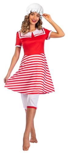 (PKT) (9911336) Adult Ladies 1920s Bathing Suit Costume (UK 8-10) von amscan