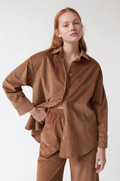 amt.studio Ginger Shirt - camel von amt.studio