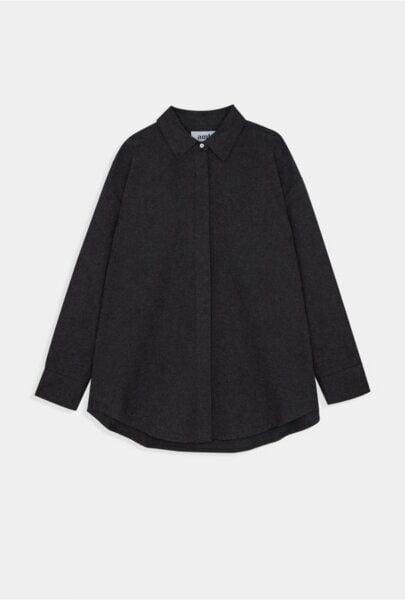 amt.studio Onix Shirt - Langarm Bluse Hemd oversize weich flannel aus Bio-Baumwolle von amt.studio