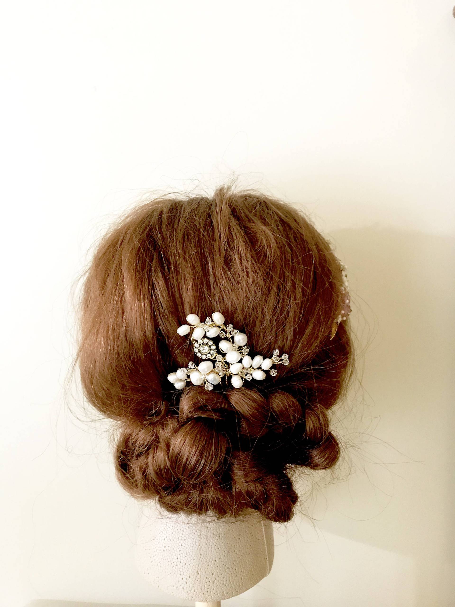 Perle Haarkamm | Braut Kristall - 09 Perle Haarkamm | Braut Kristall - 09 von amuandpri