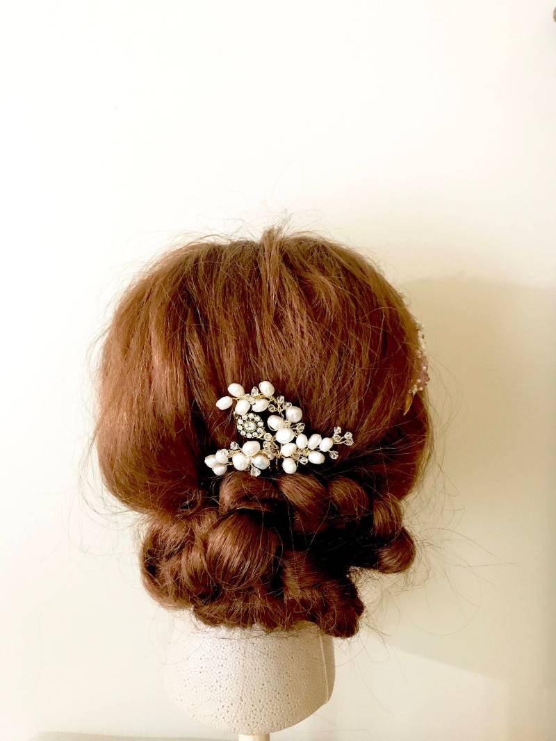 Perle Haarkamm | Braut Kristall - 09 Perle Haarkamm | Braut Kristall - 09 von amuandpri