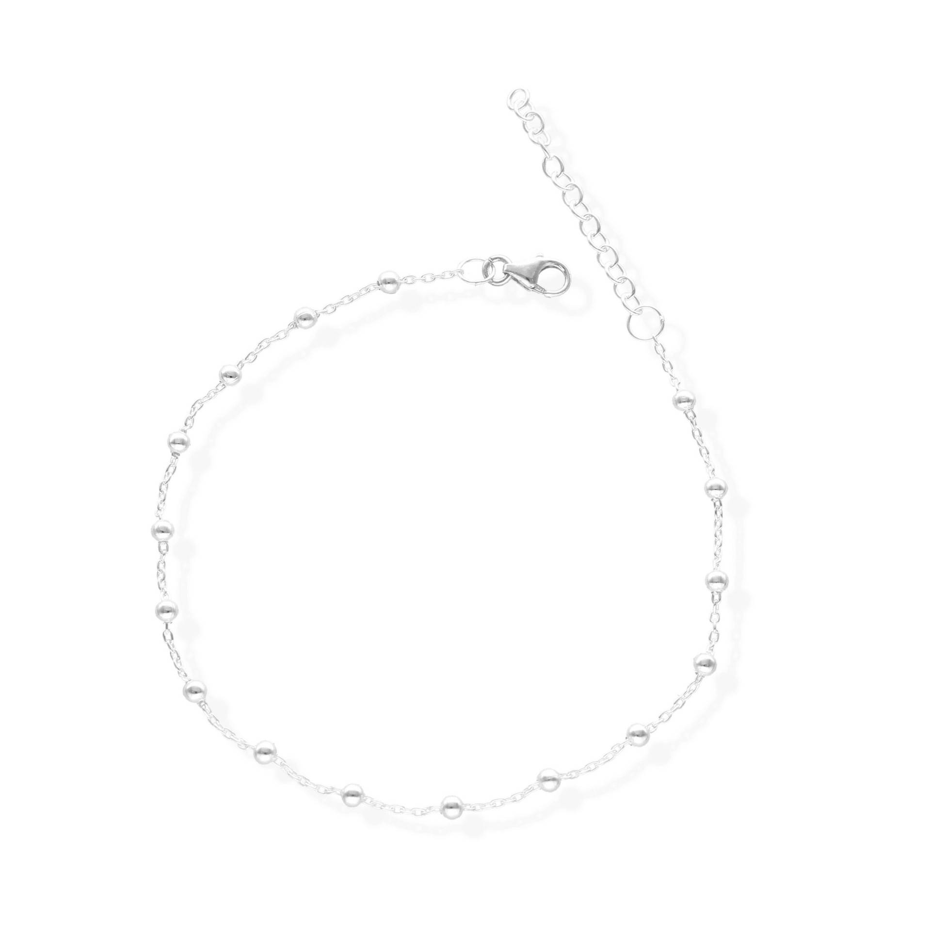 Silber Armband Damen Silberperlen - Extralang Oder Extrakurz Silber Armband Damen Silberperlen - Extralang Oder Extrakurz von amulettshop