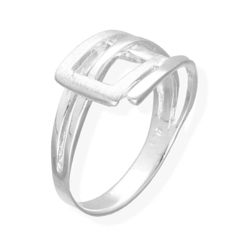 Vitalisman Damen Ring 925 Sterling Silber Vereisungseffekt Sr-21 von amulettshop