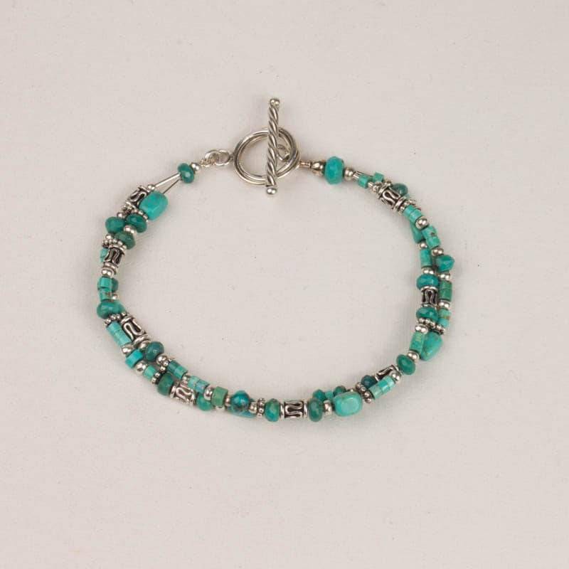Zwei Strang Türkis-Armband Zwei Strang Türkis-Armband von amybmasor