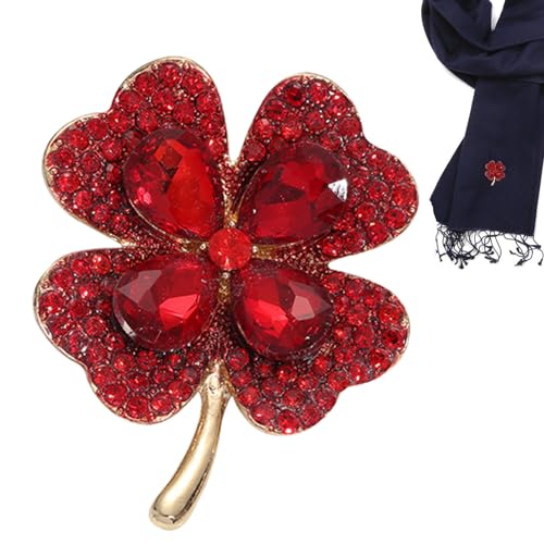 Blatt-Brosche, Blumen-Edelstein-Brosche, Grüne Kleeblatt-Brosche, Vintage-Lapal-Brosche, Uni-Frauen-Schmuckzubehör für den Tag Blatt-Brosche, Blumen-Edelstein-Brosche, Grüne Kleeblatt-Brosche, Vintage-Lapal-Brosche, Uni-Frauen-Schmuckzubehör für den Tag von amyko