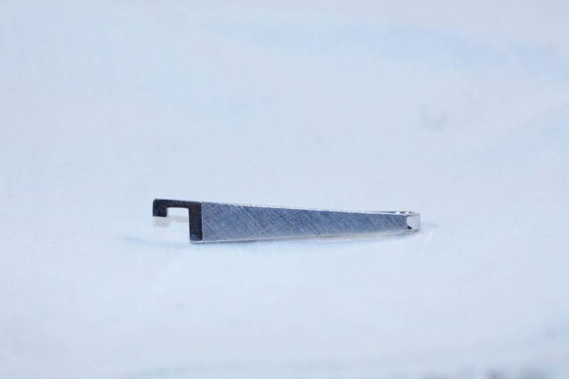 Schöne Sterling Silber Säge Geformt Tie Bar von amyrigs