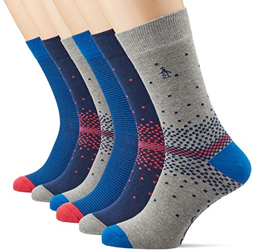 an original Penguin BY Munsingwear Herren 6-Pack Original Socken, 1520, 7-11 UK von Original Penguin