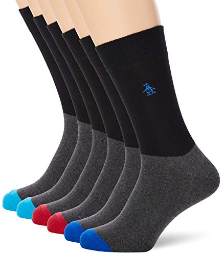 an original Penguin BY Munsingwear Herren Original 6-Pack Socken, 1137, 7-11 UK von an original Penguin BY Munsingwear