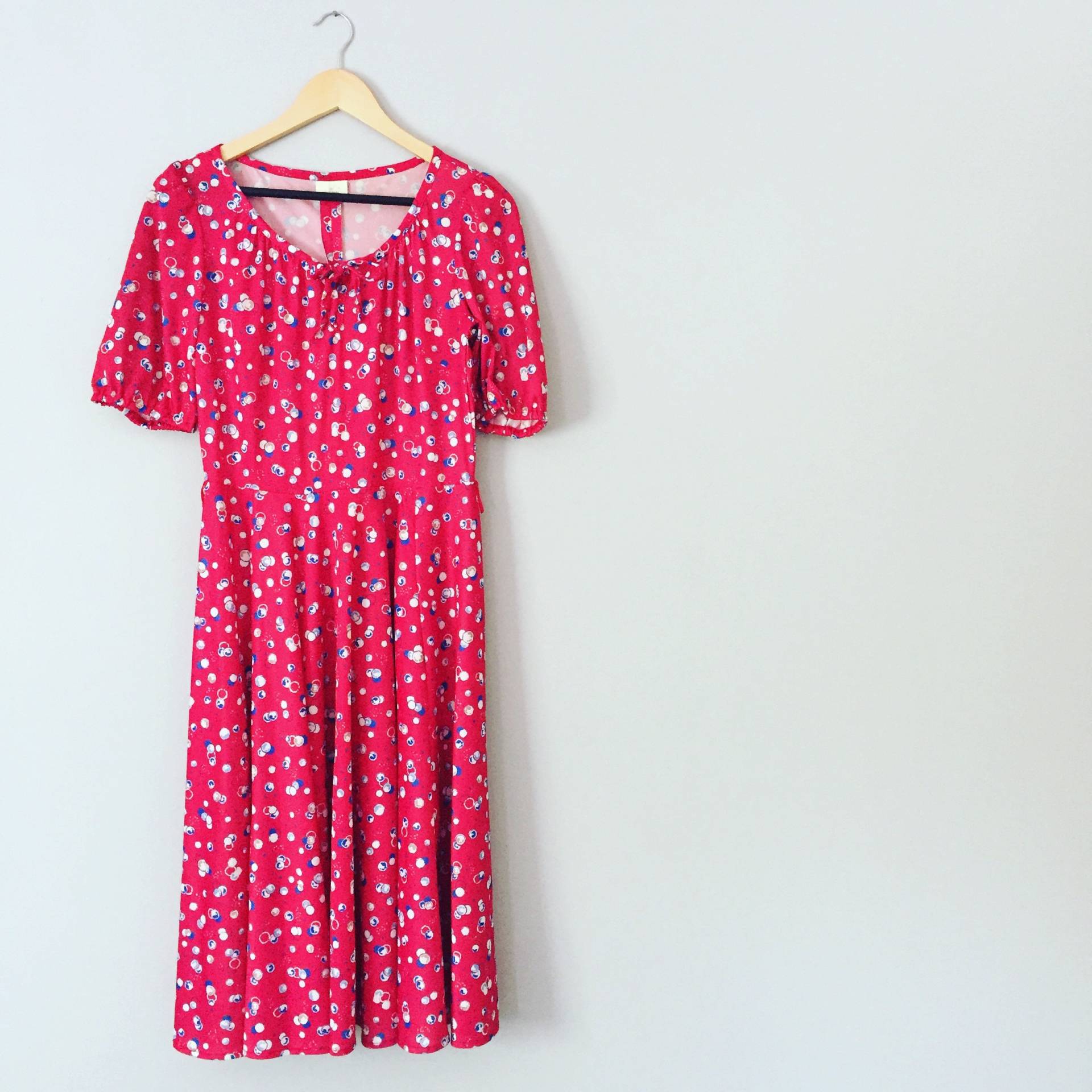 Vintage Rotes Sommer Kleid Vintage Rotes Sommer Kleid von anchorandrosevintage