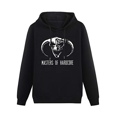 Men's Hoody Masters of Hardcore Hoodies Pullover Long Sleeve Sweatshirts L von andare