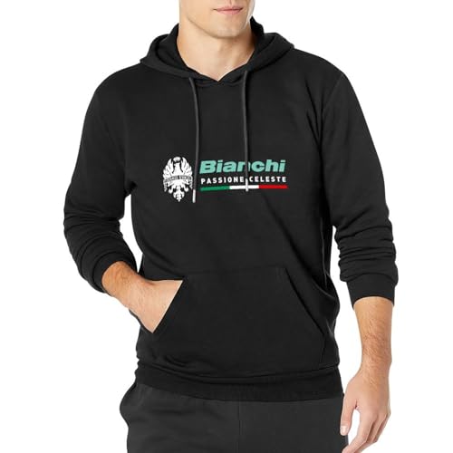 andare Bianchi Passione Celeste Bicycle Logo Hoody S von andare