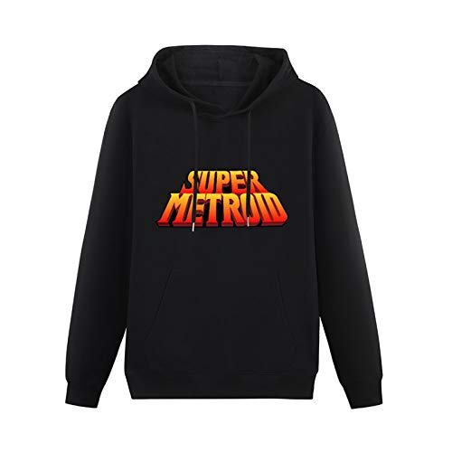 andare Men's Hoody Super Metroid Headline Hoodies Pullover Long Sleeve Sweatshirts M von andare