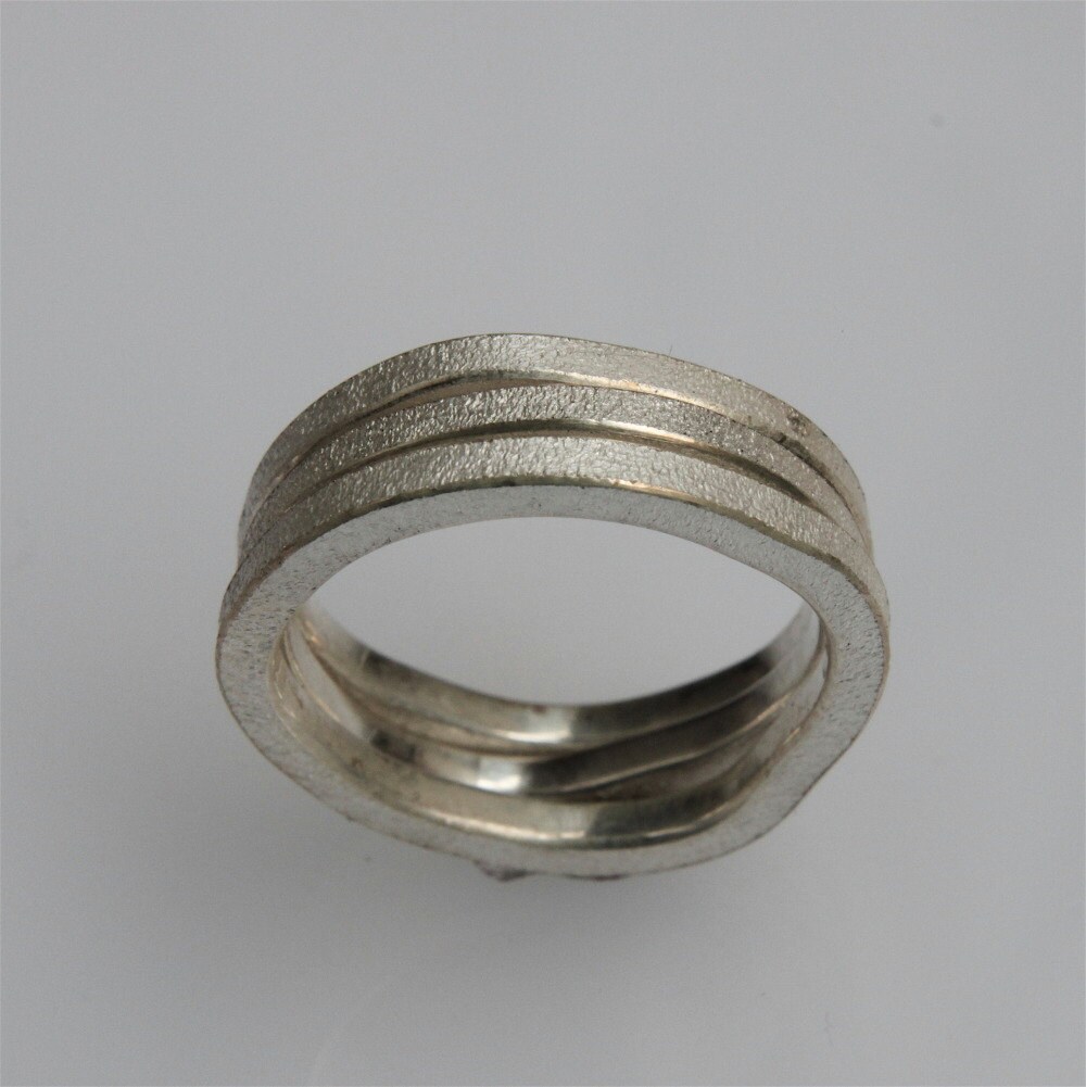 3 Stapelringe Aus Sterlingsilber 3 Stapelringe Aus Sterlingsilber von andreasschiffler