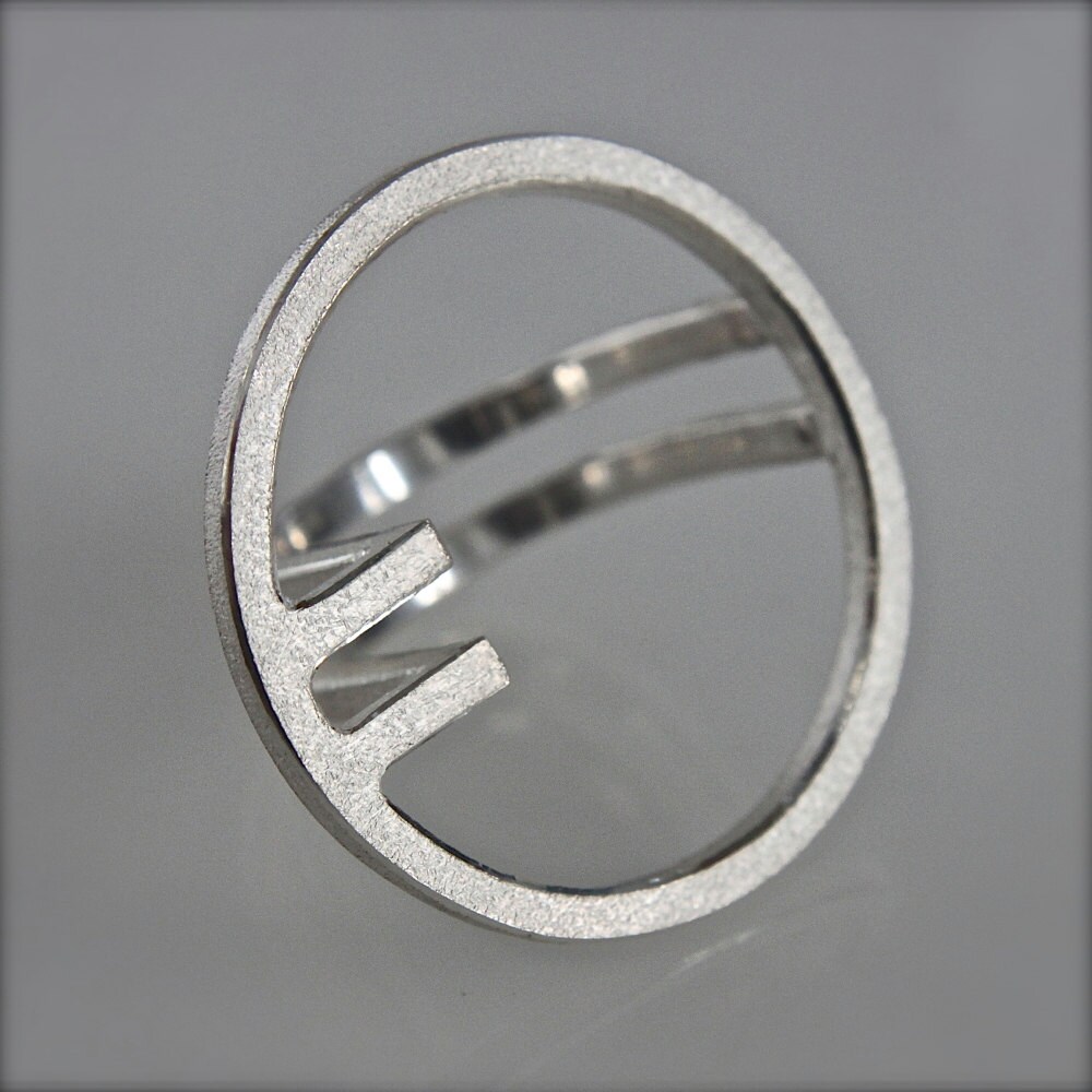 Ring Oq 1 in Sterling Silber Ring Oq 1 in Sterling Silber von andreasschiffler