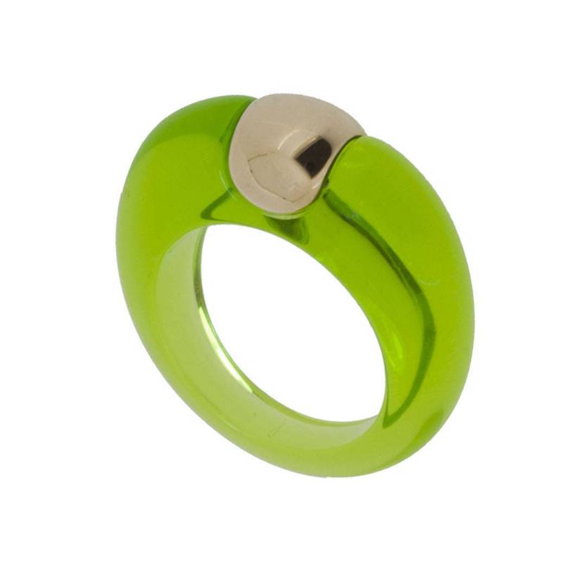 Ring Aus Gelbgold Und Anisgrün Ring Aus Gelbgold Und Anisgrün von andrebenitah