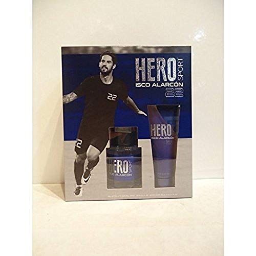 ISCO HERO SPORT EDT SPRAY 100ML + DEODORANT 150ML SPRAY von anfei