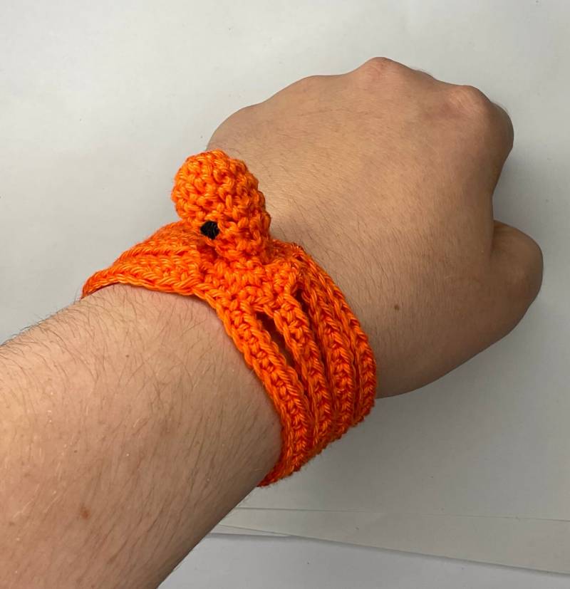 Gehäkeltes Octopus Armband Für Tier - Und Ozeanliebhaber von animalcrocheter