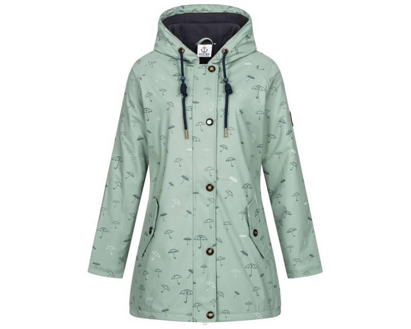 ankerglut Regenmantel Ankerglut Glutmeer Friesennerz mit Fleecefutter von ankerglut