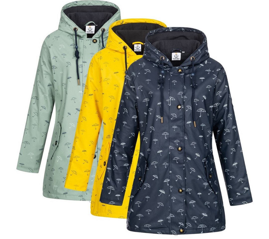 ankerglut Regenmantel Ankerglut Glutmeer Friesennerz mit Fleecefutter von ankerglut