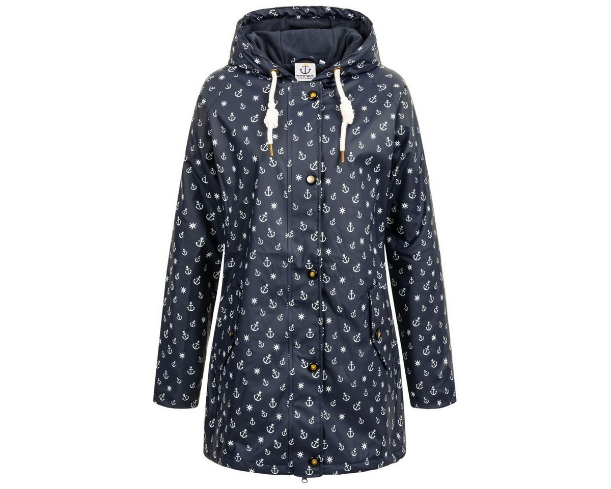 ankerglut Regenmantel Ankerglut Wolke Damen Winter Friesennerz mit Fleecefutter von ankerglut