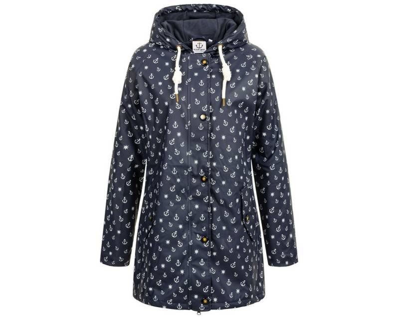 ankerglut Regenmantel Ankerglut Wolke Damen Winter Friesennerz mit Fleecefutter von ankerglut