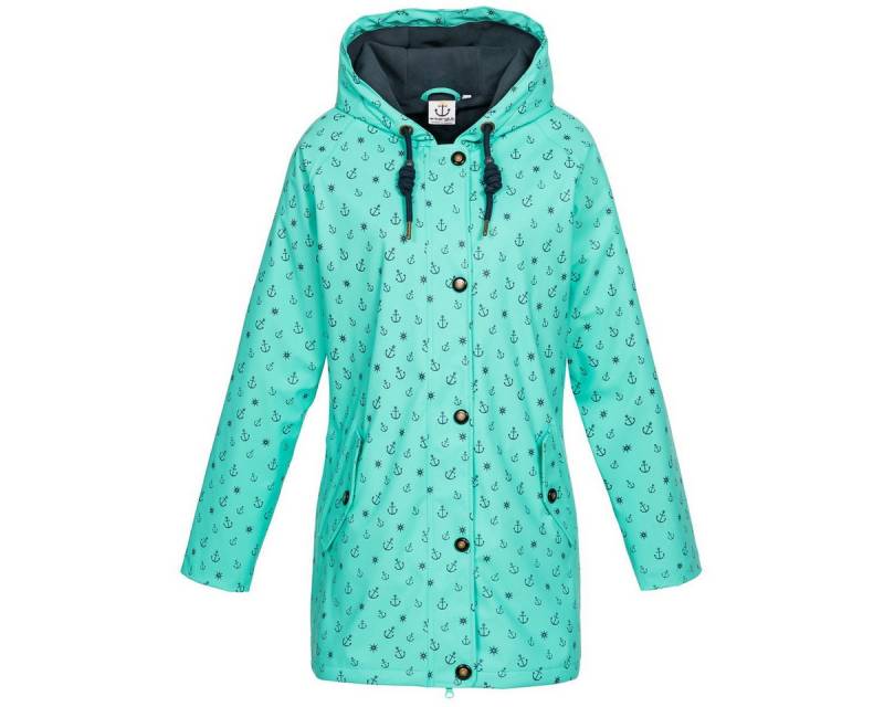 ankerglut Regenmantel Ankerglut Wolke Damen Winter Friesennerz mit Fleecefutter von ankerglut