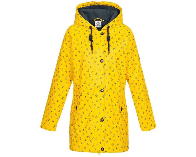 ankerglut Regenmantel Ankerglut Wolke Damen Winter Friesennerz mit Fleecefutter von ankerglut