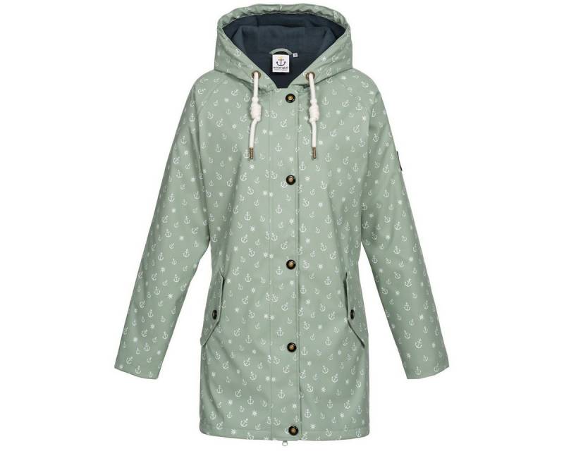 ankerglut Regenmantel Ankerglut Wolke Damen Winter Friesennerz mit Fleecefutter von ankerglut