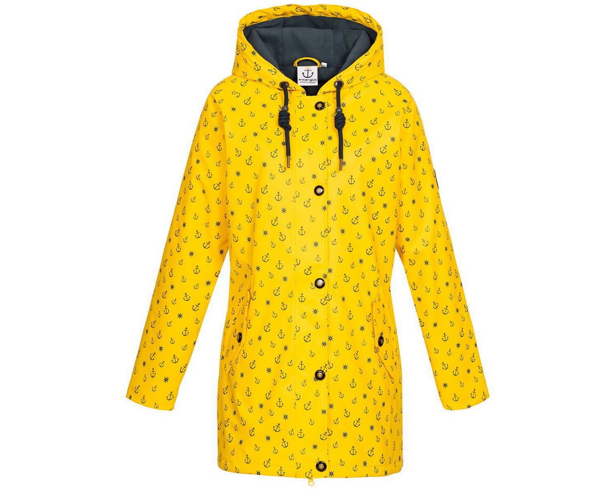 ankerglut Regenmantel Ankerglut Wolke Damen Winter Friesennerz mit Fleecefutter von ankerglut