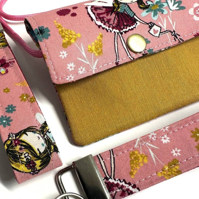 Kinder Geldbeutel Mädchen | Brustbeutel Einschulungsgeschenk Geschenk Schulanfang Schulkind Kleine Kindergeldbörse von anluedesign