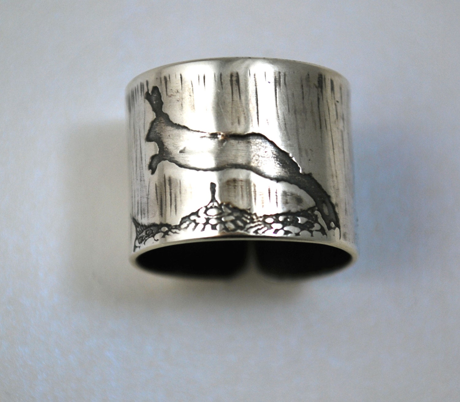 Verstellbarer Silber Hase Ring - Oxidiert Verstellbarer Silber Hase Ring - Oxidiert von annamcdade