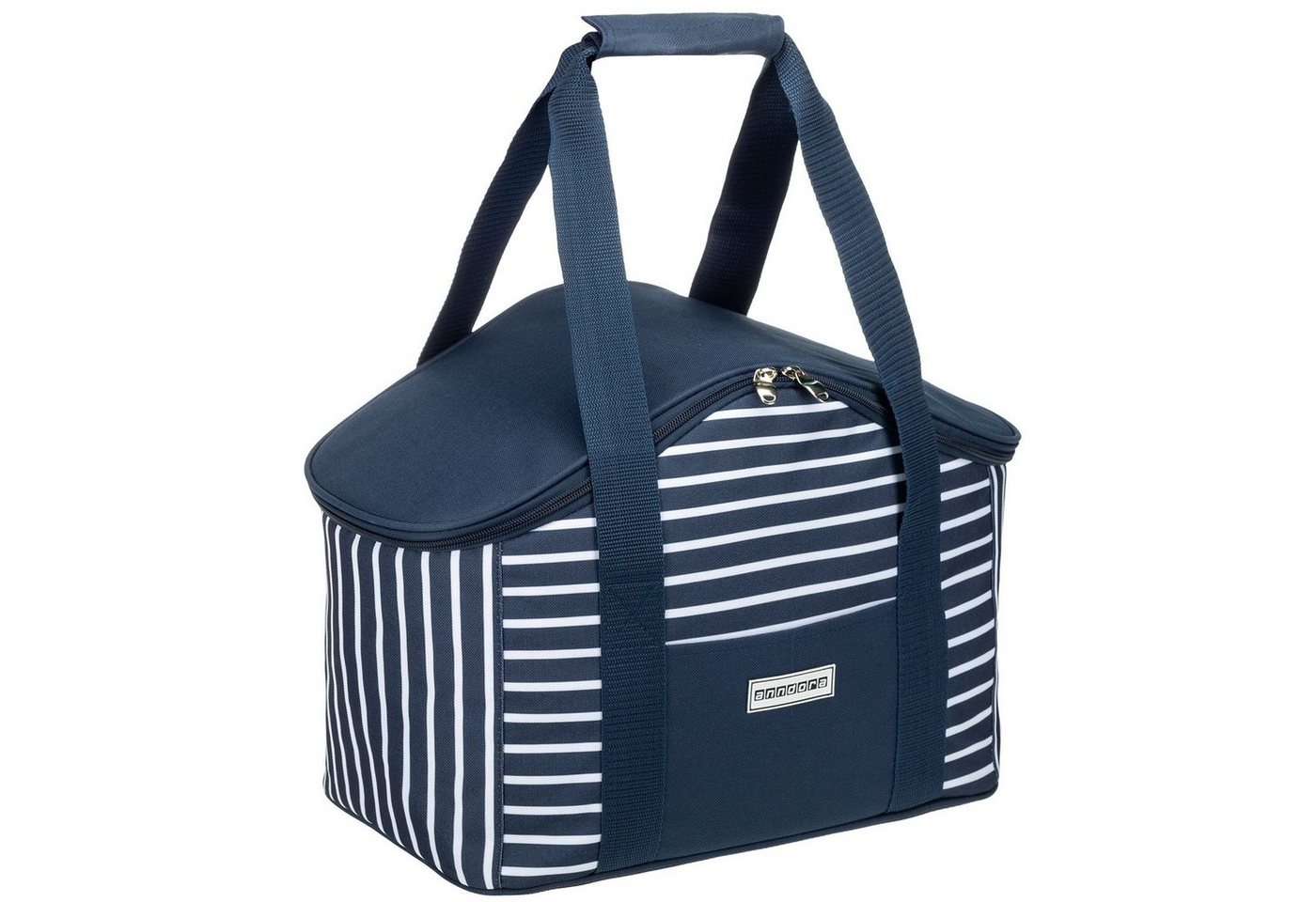 anndora Einkaufskorb mit Kühlfunktion 20 Liter mit Tragegriff, kleiner Picknickkorb mit Kühlfunktion - wasserdichter Innenraum von anndora