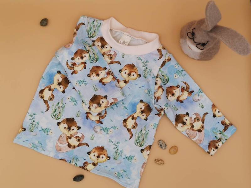 Baby Sweatshirt Otterly Baby Sweatshirt Otterly von annsglueck